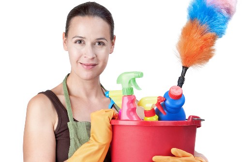 Customer raising a carpet cleaning complaint in a professional service setting